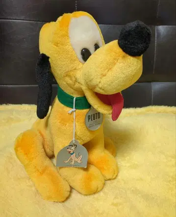 도쿄 디즈니랜드 플루토 봉제 인형 레트로