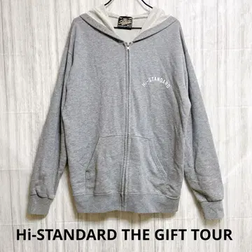 Hi-STANDARD THE GIFT TOUR 후드티 그레이 XL 레어