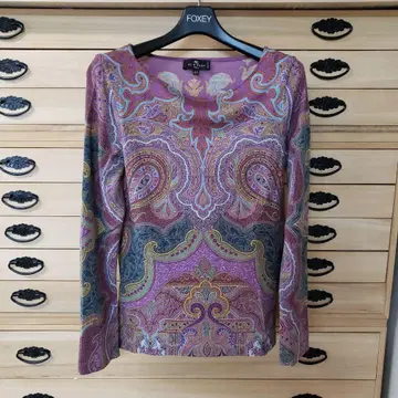 ETRO 페이즐리 무늬 긴팔 상의 44