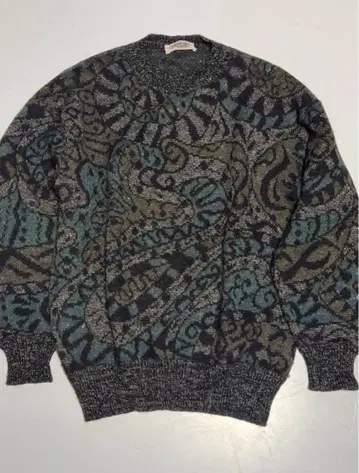 중고 이탈리아제 Missoni 미쏘니 디자인 니트 빈티지