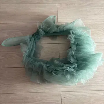 chikakisada 튤 백 그린
