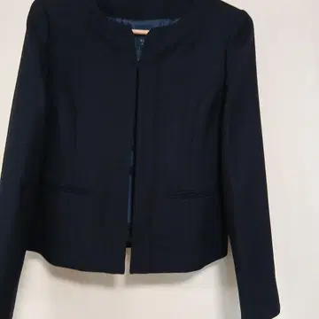 KEITH 네이비 노카라 자켓 36size