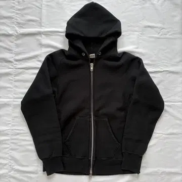 빈티지 / Made in USA 블랙 더블 지퍼 후디