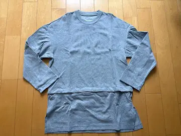 UNITED ARROWS & SONS 밑단 절개 롱T