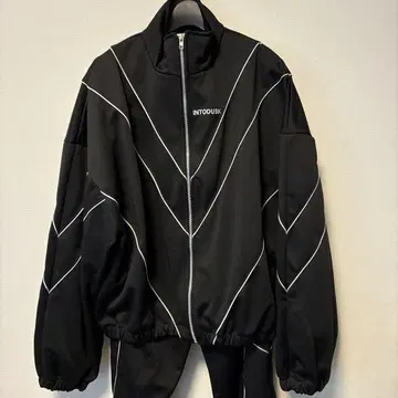 INTODUSK BOMBER 트랙 수트 저지 셋업