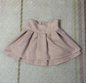 미셸 마카롱 핑크 슬림 레그 스커트