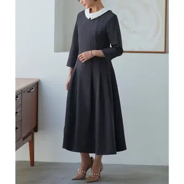 RUIRUE BOUTIQUE 롱턱 원피스