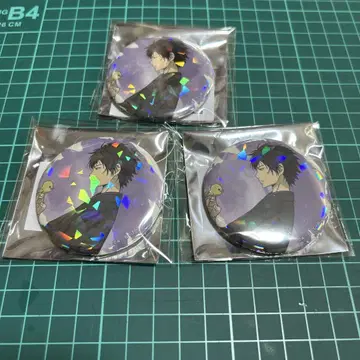 가정교사 히트맨 REBORN! 홀로그램 캔뱃지 히바리 쿄야 3종 세트