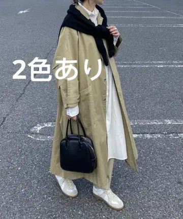 FASHIRU 스텐 칼라 코트