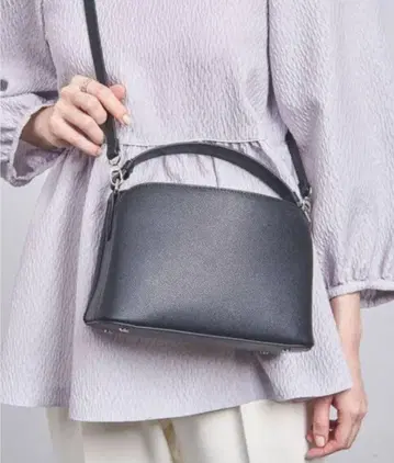 UNITED ARROWS 원 핸들백 블랙