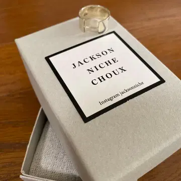 JACKSON NICHE CHOUX 실버 반지