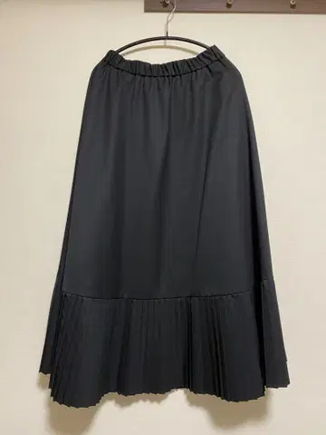 mizuiro ind 롱 스커트 블랙