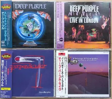 Deep Purple CD 4장 세트