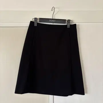 FOXEY 블랙 A라인 스커트