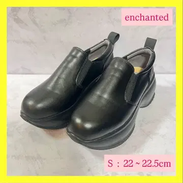 새상품급 enchanted 플랫폼 청키 밑창 슬립온 슈즈