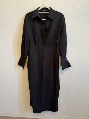 ZARA 블랙 셔츠 원피스