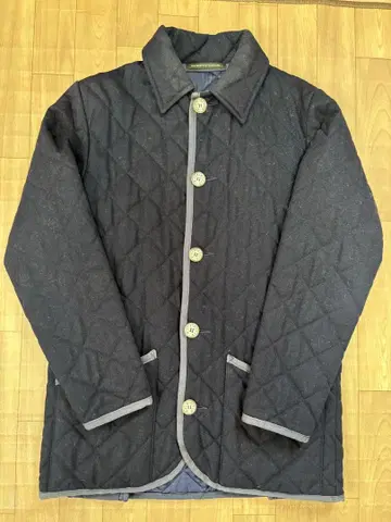 매킨토시 스코틀랜드 울 x 캐시미어 퀼팅 36 사이즈