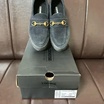 CONVERSE CS BITLOAFER SK 로퍼 블랙 23cm