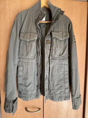 G-STAR RAW 밀리터리 자켓 L 그레이