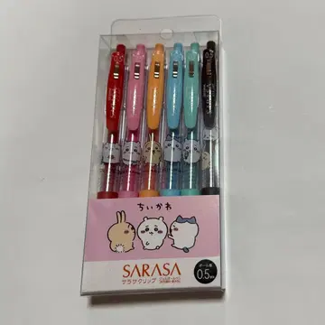 치이카와 SARASA 6색 세트