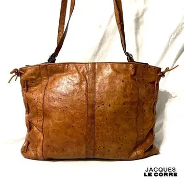 JACQUES LE CORRE 잭루코 가죽 토트백