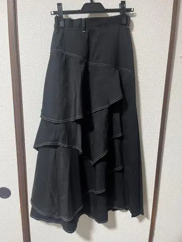 pageboy 블랙 플레어 스커트