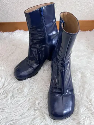 DRIES VAN NOTEN 드리스반노튼 숏부츠 네이비