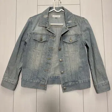 JILL STUART 라이트 블루 데님 자켓