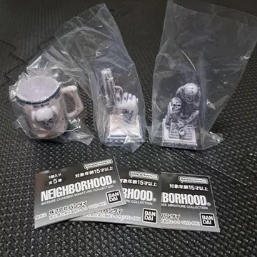 BANDAI NEIGHBORHOOD 미니어처 컬렉션 3종