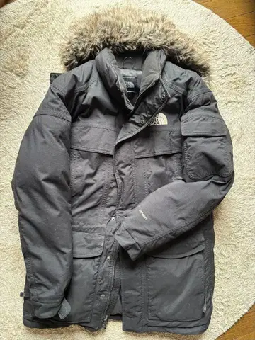 THE NORTH FACE 그레이 다운 자켓