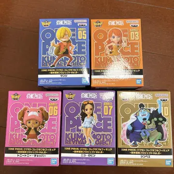 ONE PIECE 피규어 세트