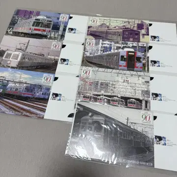 케야키자카46 x 도큐 도요코선 90주년 입장권 컴프 풀세트