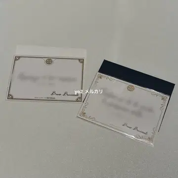 죠죠 월드 파쇼네 메시지 레터 카드 특전 부챠라티