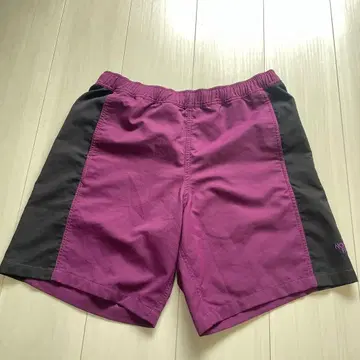 THE NORTH FACE 보라색 블랙 숏팬츠