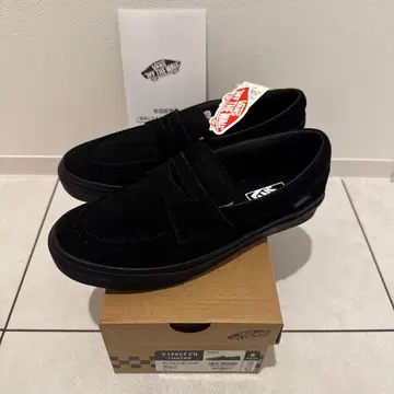 반스 로퍼 26cm 블랙 V196CF CN 슬립온 블랙