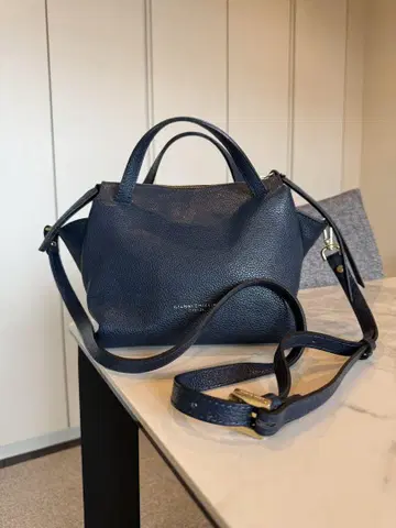 GIANNI CHARINI 지아니카리니 백 오리가미 S 네이비