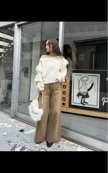 mystic 미스틱 mline 빈티지 플레어 팬츠