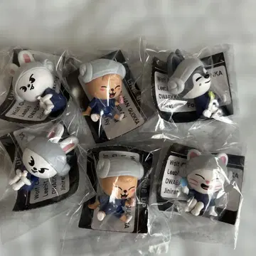 SKZOO 사우나 캡슐 토이 6개 세트