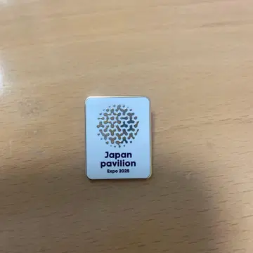 오사카 간사이 박람회 일본관 스태프 핀 배지