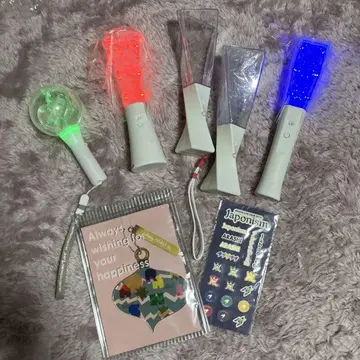 ARASHI 응원봉 5개 아크릴 오너먼트 씰 묶음 판매