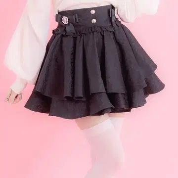 pal elfy 자카드 플레어 스커트