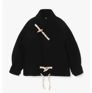 HYKE 25AW DOUBLE FACE DUFFLE JACKET