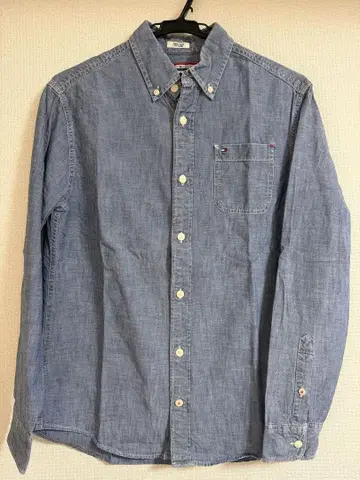 TOMMY HILFIGER 인디고 데님 셔츠 M