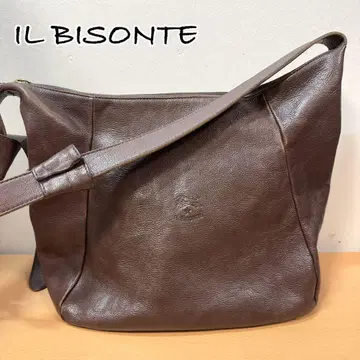IL BISONTE 일비종떼 가죽 숄더백 천연 가죽