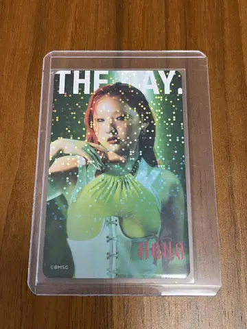 HANA 바디멘테 태블릿 특전 홀로그램 트레이딩 카드 CHIKA 치카