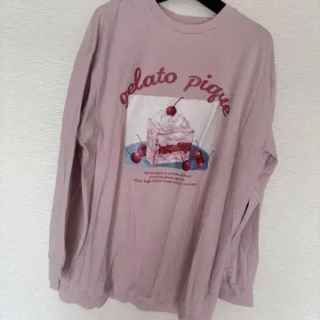 gelato pique 케이크 프린트 룸웨어 세트