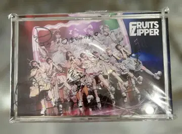 FRUITS ZIPPER 아크릴 블록 친필 사인 전 멤버
