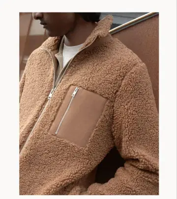 H&M 테디 플리스 자켓