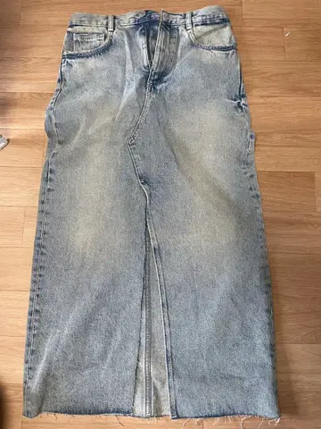 ZARA 데님 스커트 슬릿