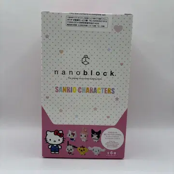미개봉 새상품 나노블록 산리오 캐릭터 6개입 BOX